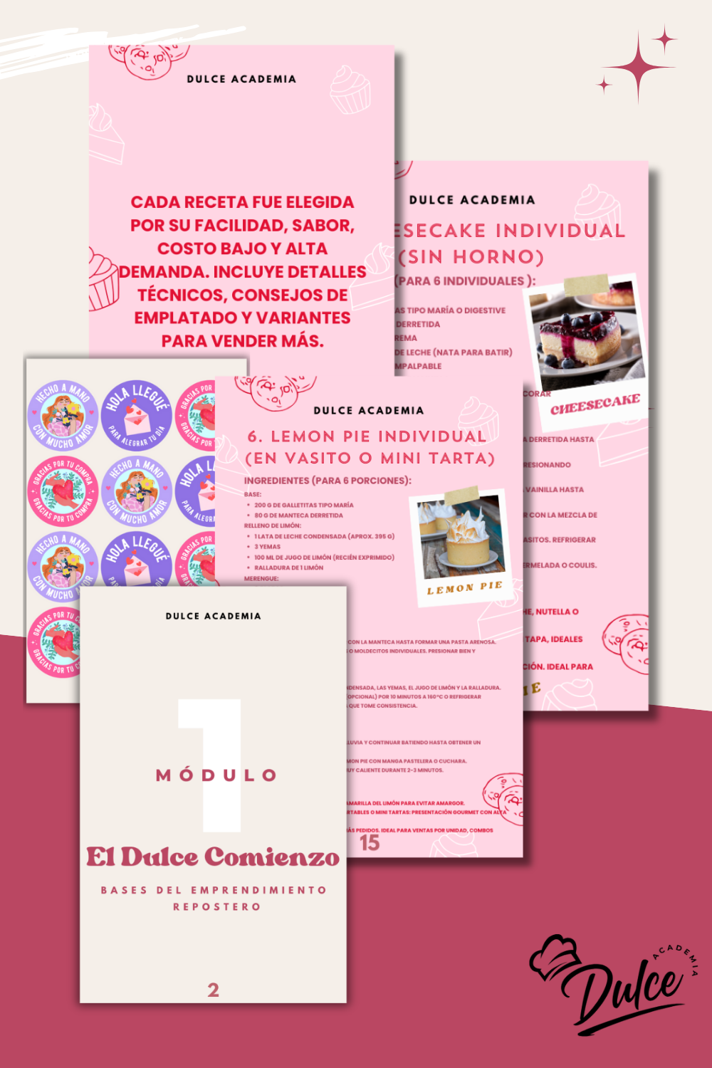 Postres Perfectos – Simple, Rentable y Delicioso (Libro Digital)
